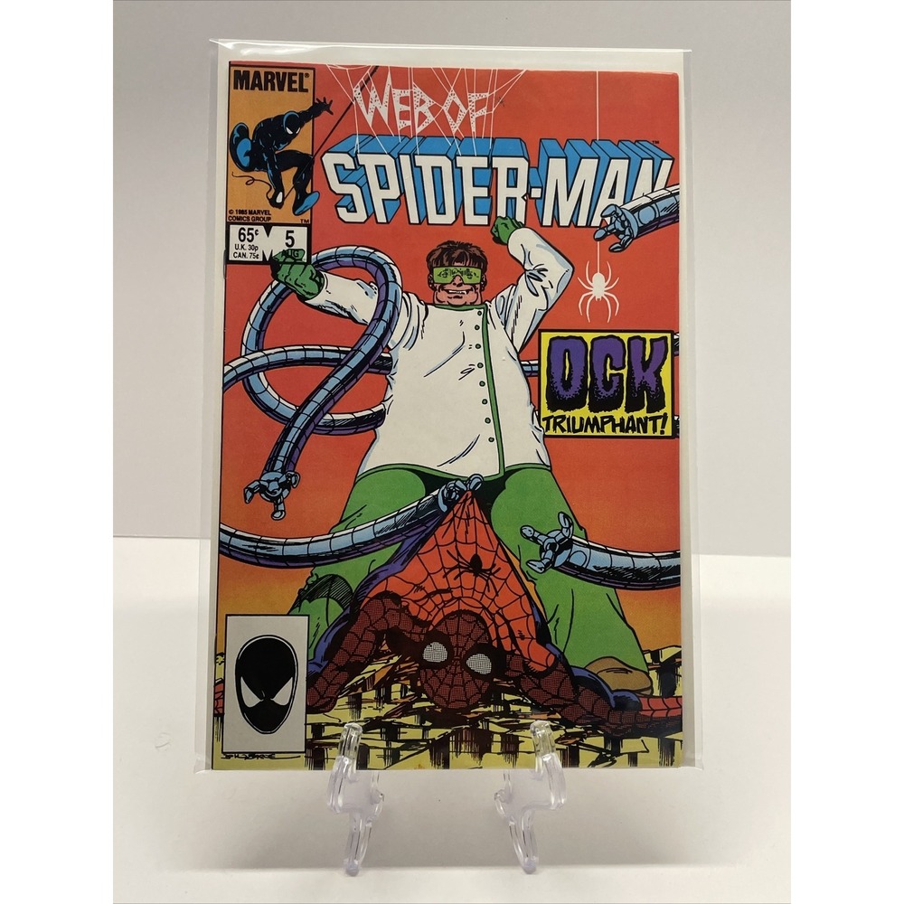 Web of Spider-Man #5 (Aug 1985, Marvel)